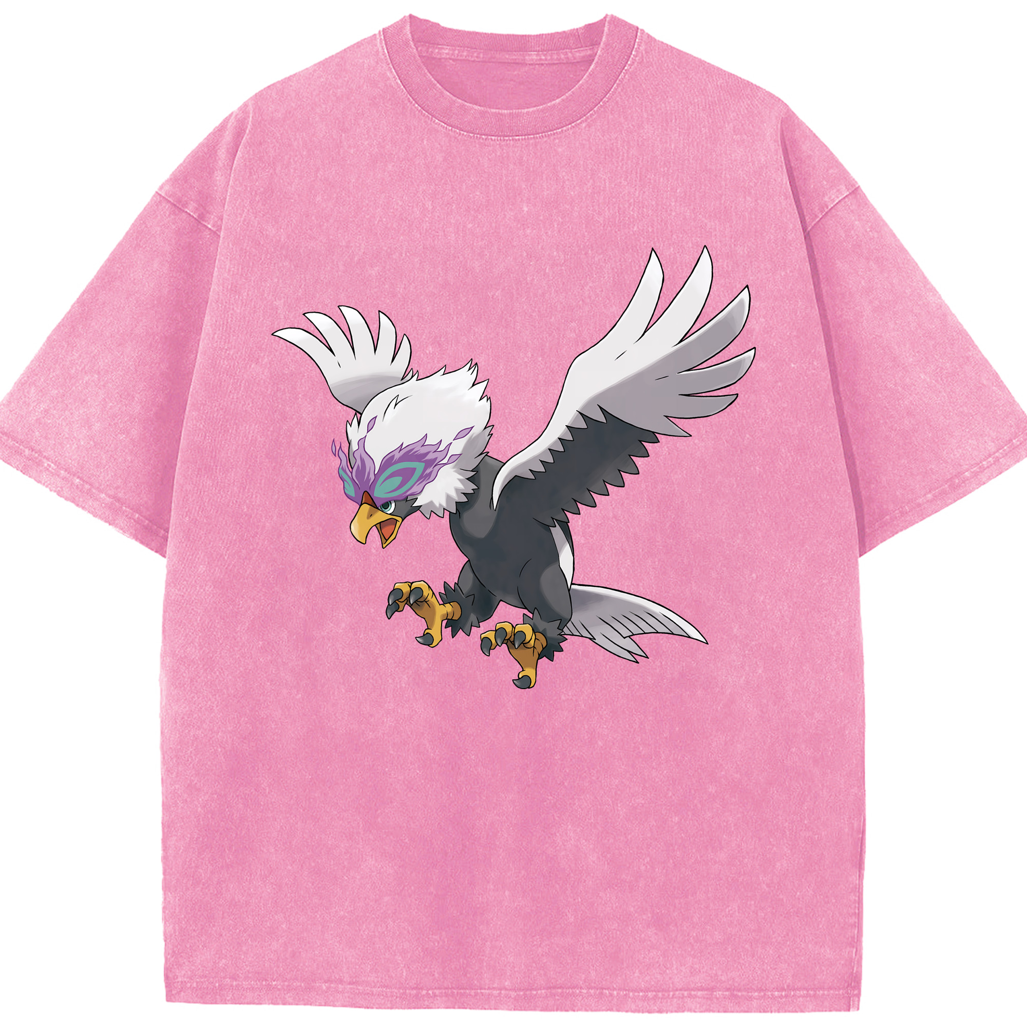 （画像用） ポケットモンスター Pokémon 綿100% ヴィンテージ風 半袖Tシャツ（フロントプリント）